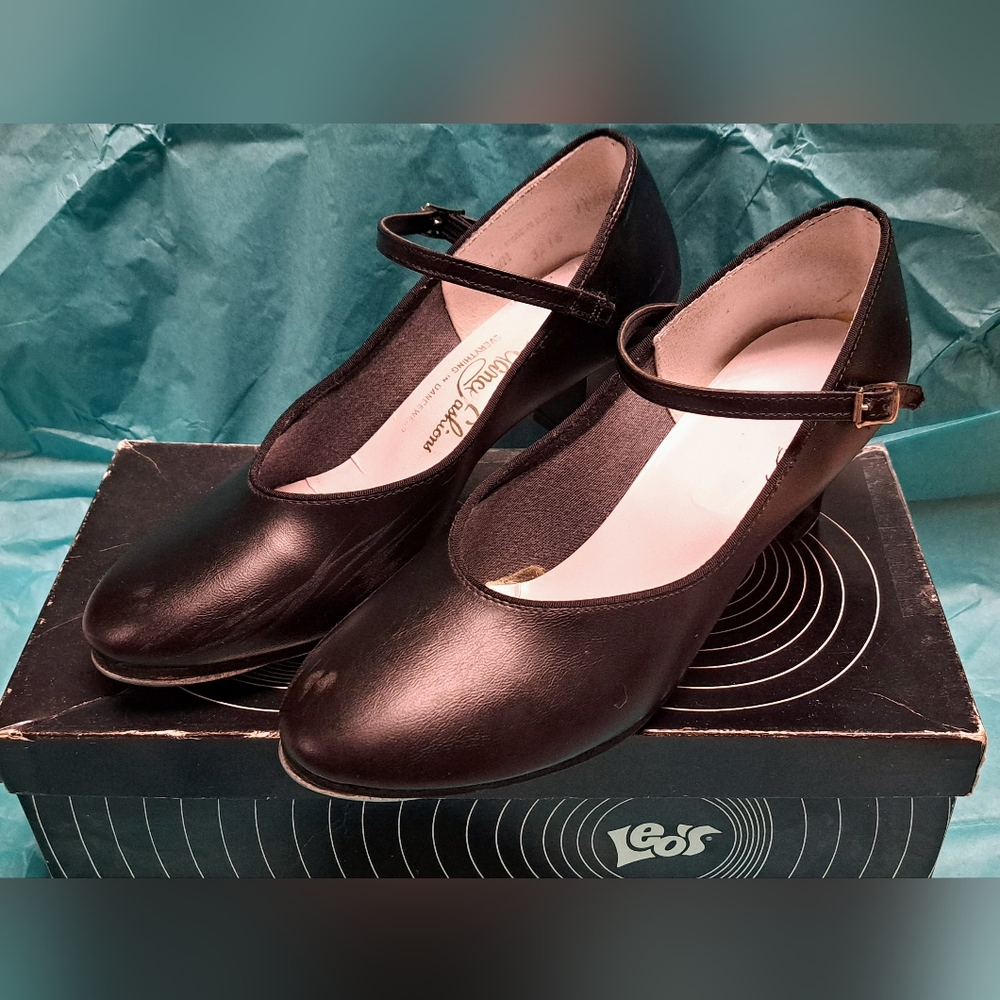 Women's Black Tap Shoes